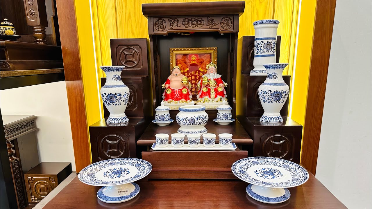 COMBO BỘ BAN THỜ MÁI BẰNG ĐƯƠNG ĐẠI