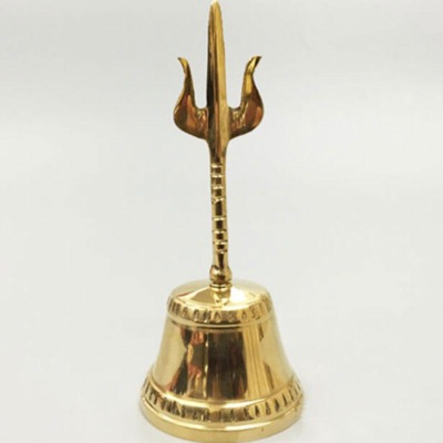 Chuông Lắc Cầm Tay Bằng Đồng Vàng - CT02