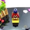 Tháp Xá Lợi Thuỷ Tinh 5 Mầu Khắc Kinh Chú, Cỡ 12cm | 14cm | 18cm | 22.5cm - ảnh 3