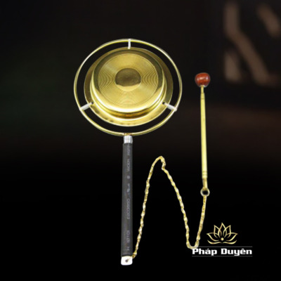 Alternative view of Pháp Khí Tang Bằng Đồng Vàng, Tay Cầm Kéo Dài