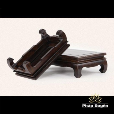Alternative view of Đế Chữ Nhật Gỗ Mun Cao 2.8cm, Nhiều Kích Cỡ