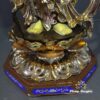 Bộ Tượng Tây Phương Tam Thánh Đứng, Bằng Đồng Đài Loan Mạ Vàng, Kích Thước 88x34x34cm (Tổng Cao 108cm) - ảnh 11