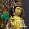 Bộ Tượng Tây Phương Tam Thánh Đứng, Bằng Đồng Đài Loan Mạ Vàng, Kích Thước 88x34x34cm (Tổng Cao 108cm) - ảnh 5