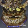Bộ Tượng Tây Phương Tam Thánh Đứng, Bằng Đồng Đài Loan Mạ Vàng, Kích Thước 88x34x34cm (Tổng Cao 108cm) - ảnh 10