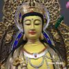 Bộ Tượng Tây Phương Tam Thánh Đứng, Bằng Đồng Đài Loan Mạ Vàng, Kích Thước 88x34x34cm (Tổng Cao 108cm) - ảnh 7