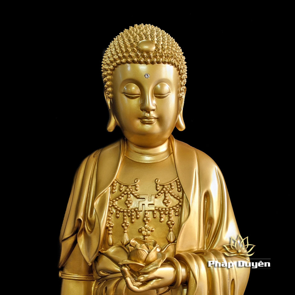 Tượng Phật A Di Đà Mầu Trắng, Mầu Vàng, Mẫu Tịnh Tông Bằng ...