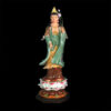 Tượng Tây Phương Tam Thánh Đứng Sơn Mầu Cổ, Sen Trắng Hồng, Chất Liệu Composite, Cao 140cm - ảnh 7