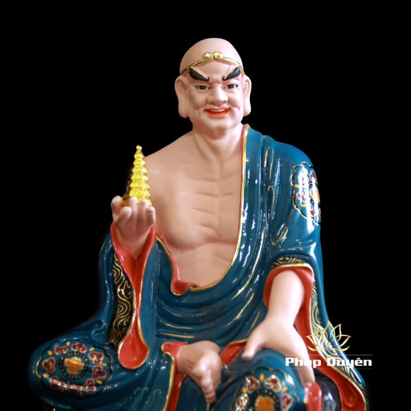 Bộ Tượng Thập Bát La Hán, Chất Liệu Composite, Cao 48cm - Ảnh 58