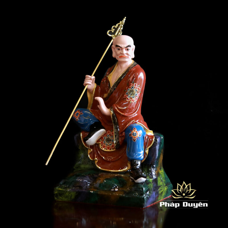 Bộ Tượng Thập Bát La Hán, Chất Liệu Composite, Cao 48cm - Ảnh 67