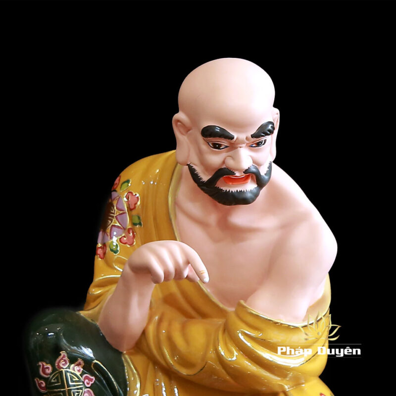 Bộ Tượng Thập Bát La Hán, Chất Liệu Composite, Cao 48cm - Ảnh 86