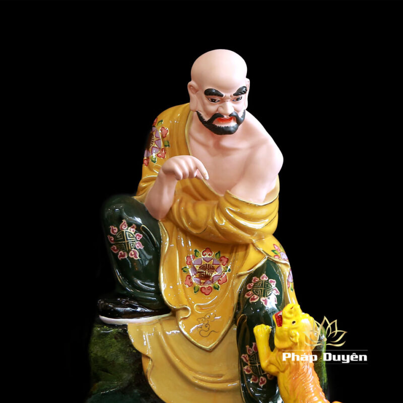Bộ Tượng Thập Bát La Hán, Chất Liệu Composite, Cao 48cm - Ảnh 87