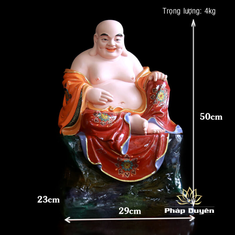 Bộ Tượng Thập Bát La Hán, Chất Liệu Composite, Cao 48cm - Ảnh 108