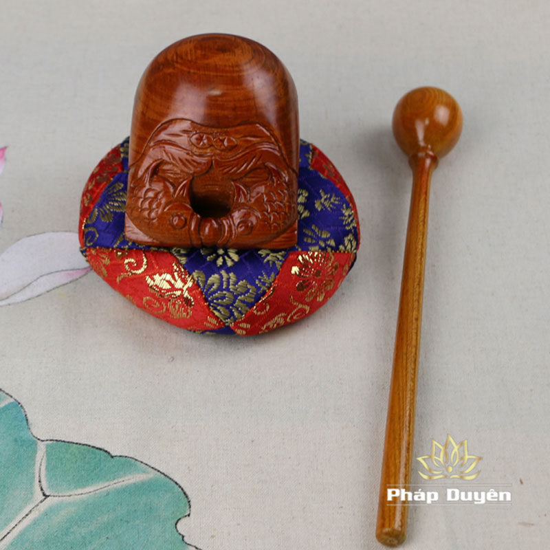 Mõ Gỗ Tếch Cao Cấp  2.5inch (Dùng Cho Địa Chung) - Ảnh 3