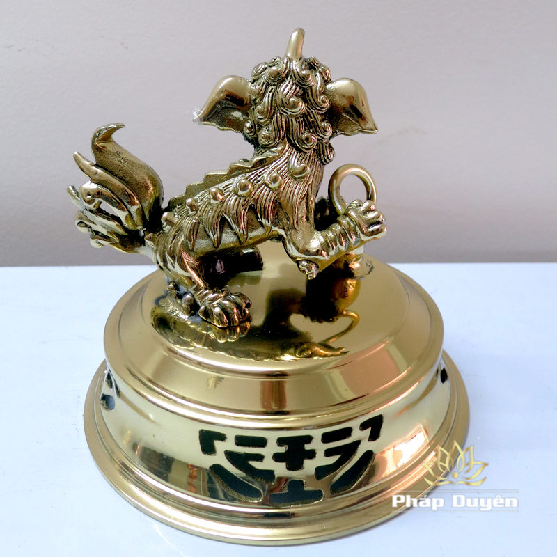Đỉnh Đồng Chạm Khắc Hình Dơi Vàng Bóng , Nhiều Kích Cỡ - Ảnh 5