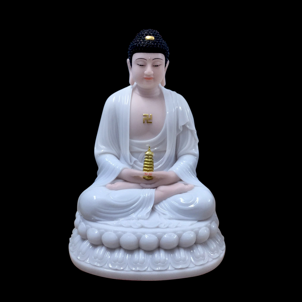 35 Mẫu Tượng Phật Dược Sư đẹp nhất bằng bột đá sứ lưu ly