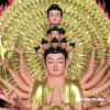 Tượng Ngài Thiên Thủ Thiên Nhãn (Nghìn Tay, Nghìn Mắt), Chất Liệu Composite, Cao 96cm - ảnh 6