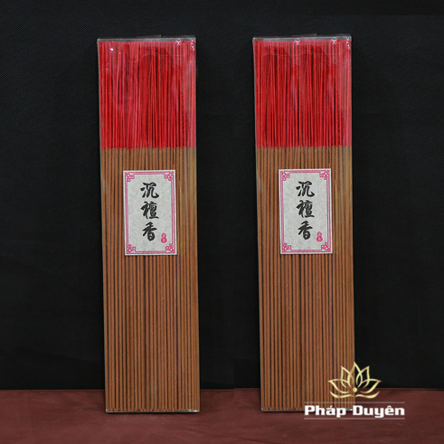 Hương Trầm Đàn Hương 3 Chữ, Hộp Mika 250 Nén, Thời Gian Cháy 1h30', Cao 39.5cm - ảnh 7