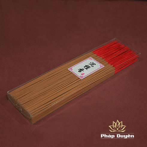 Hương Trầm Đàn Hương 3 Chữ, Hộp Mika 250 Nén, Thời Gian Cháy 1h30', Cao 39.5cm - ảnh 8