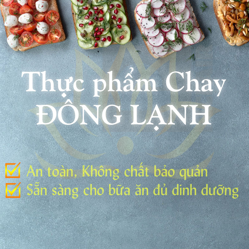 4. Quy trình chế biến và bảo quản thực phẩm chay đông lạnh