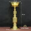 Đôi Đèn Dầu Chân Đồng 19inch (48cm) - ảnh 3