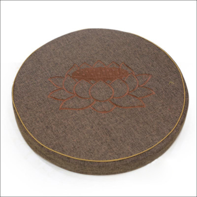 Bồ Đoàn Thêu Hoa Sen Màu Nâu, Kích Thước 49*6cm, 58*6cm
