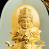 Dây Chuyền Mặt Hình Đại Nhật Như Lai Dát Vàng 24k - ảnh 1
