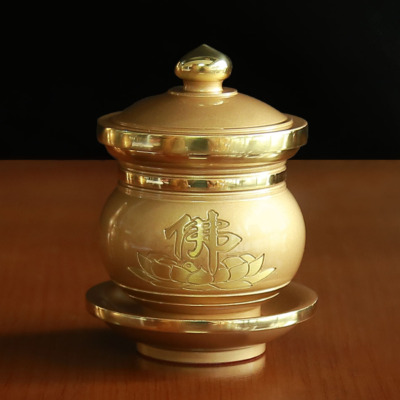 Chén Hoa Sen Chữ Phật Đồng Vàng, Nhiều Kích Cỡ