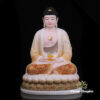 Bộ Tượng Tây Phương Tam Thánh Bằng Bột Đá Vẽ Gấm, Cao 30cm, 40cm, 48cm - ảnh 1