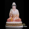 Bộ Tượng Tây Phương Tam Thánh Bằng Bột Đá Vẽ Gấm, Cao 30cm, 40cm, 48cm - ảnh 2
