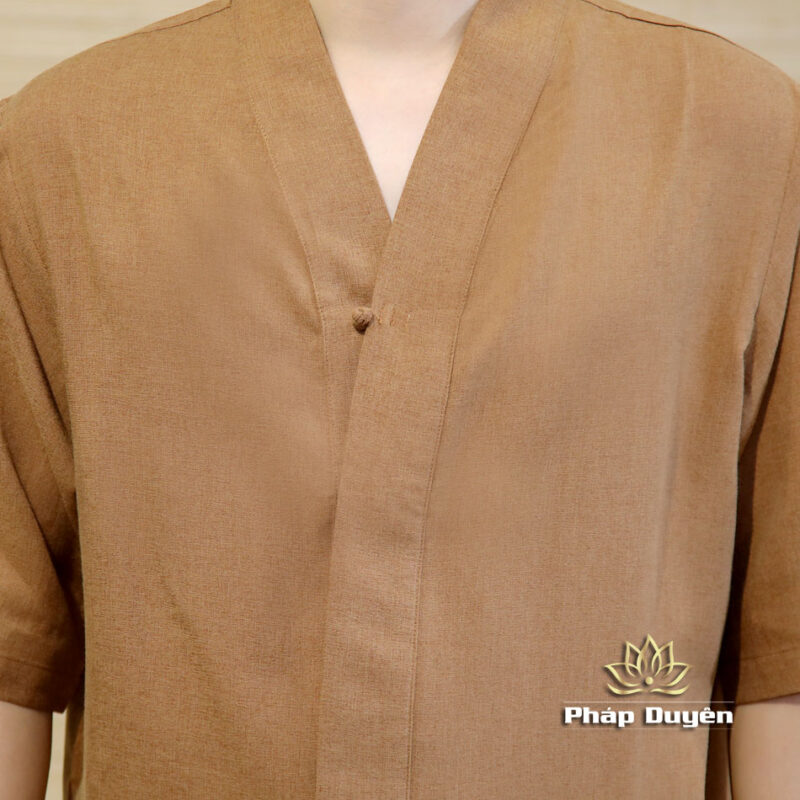 Bộ Nam Bà Lai Vải Linen Màu Nâu Đất, Nhiều Size - Ảnh 2