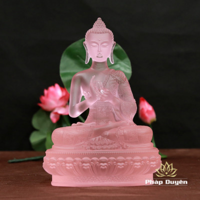 Alternative view of Bộ Tượng Thất Phật Dược Sư Chất Liệu Đá Lưu Ly, Cao 22cm