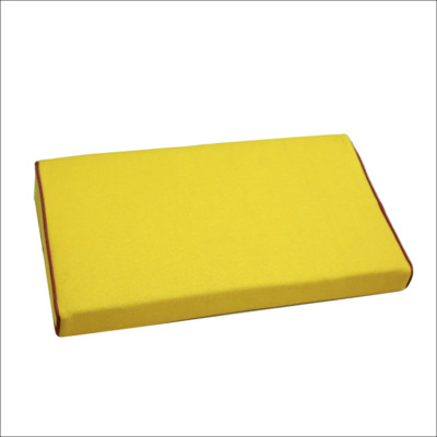 Đệm Dốc Ngồi Thiền, Ruột Xơ Dừa, Mầu Vàng, Kích Thước 30cm x 50cm