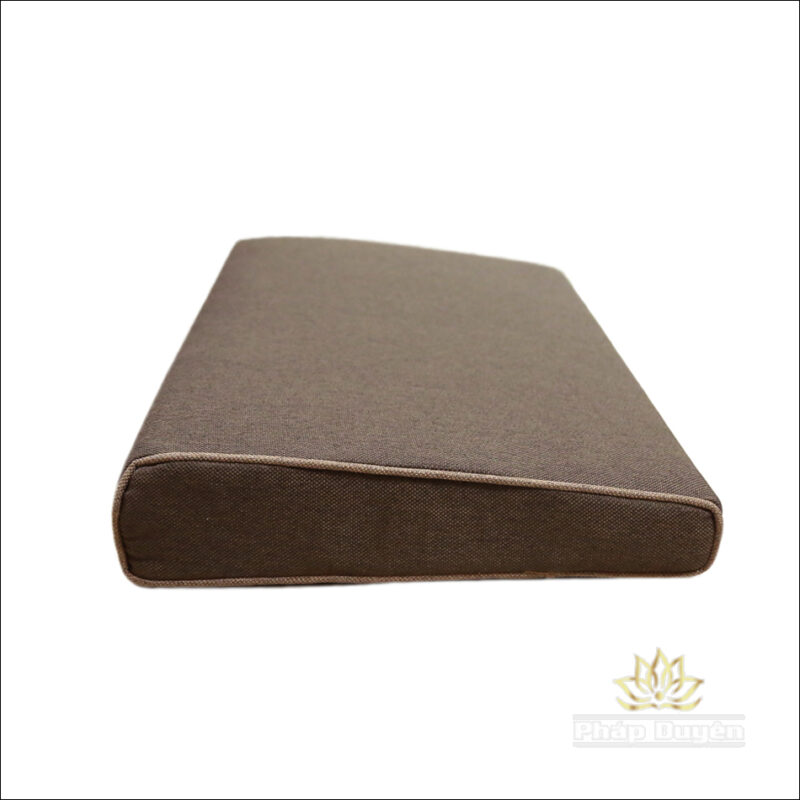 Đệm Dốc Ngồi Thiền, Ruột Xơ Dừa, Mầu Nâu, Kích Thước 30x50cm - Ảnh 2