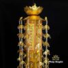 Đôi Lọng Treo Bằng Hợp Kim Mạ Vàng, Cao 70cm - ảnh 5