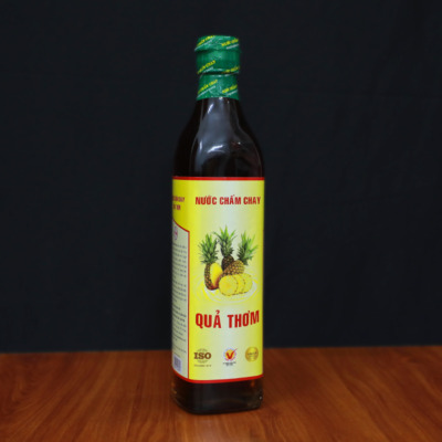 Nước Mắm Chay Quả Thơm (Dứa), Chai 520ml