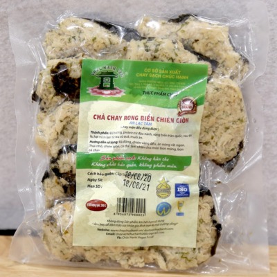 Chả Chay Rong Biển Chiên Giòn, Loại 200g