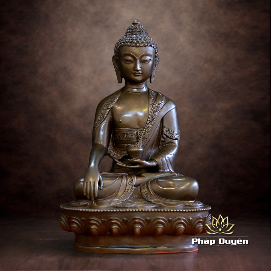 Tượng Phật Thích Ca Mâu Ni Bằng Đồng, Cao 30cm - ảnh 10