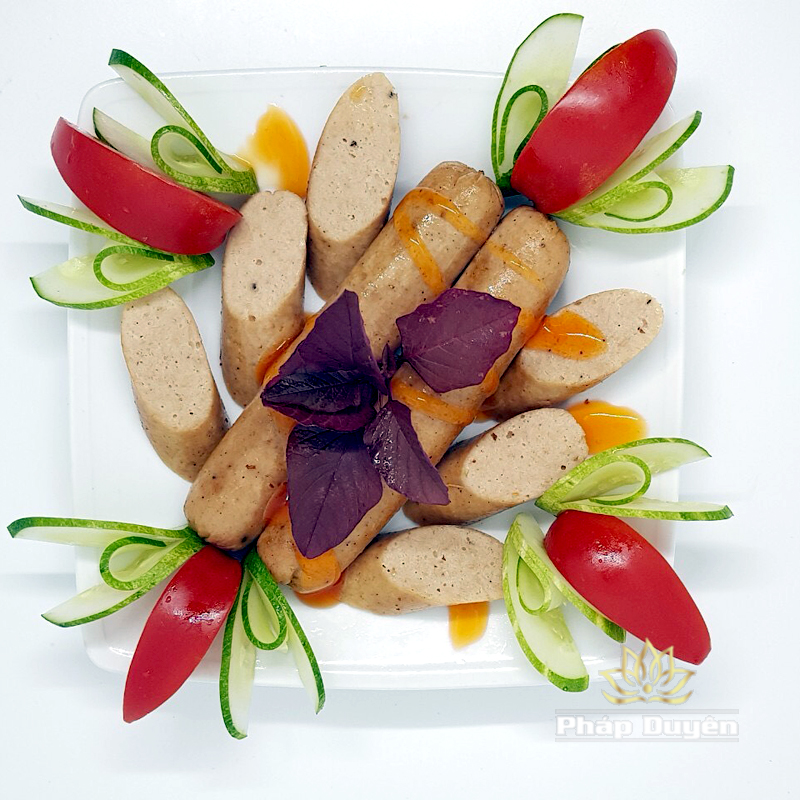 Mua Nem Chay, Chả Giò Chay - Dồi Chay, Xúc Xích Chay Ngon