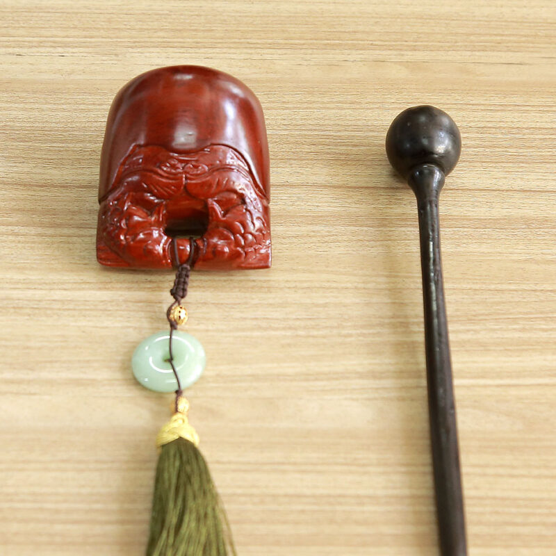 Mõ Gỗ Cầm Tay Cao Cấp 6.5cm