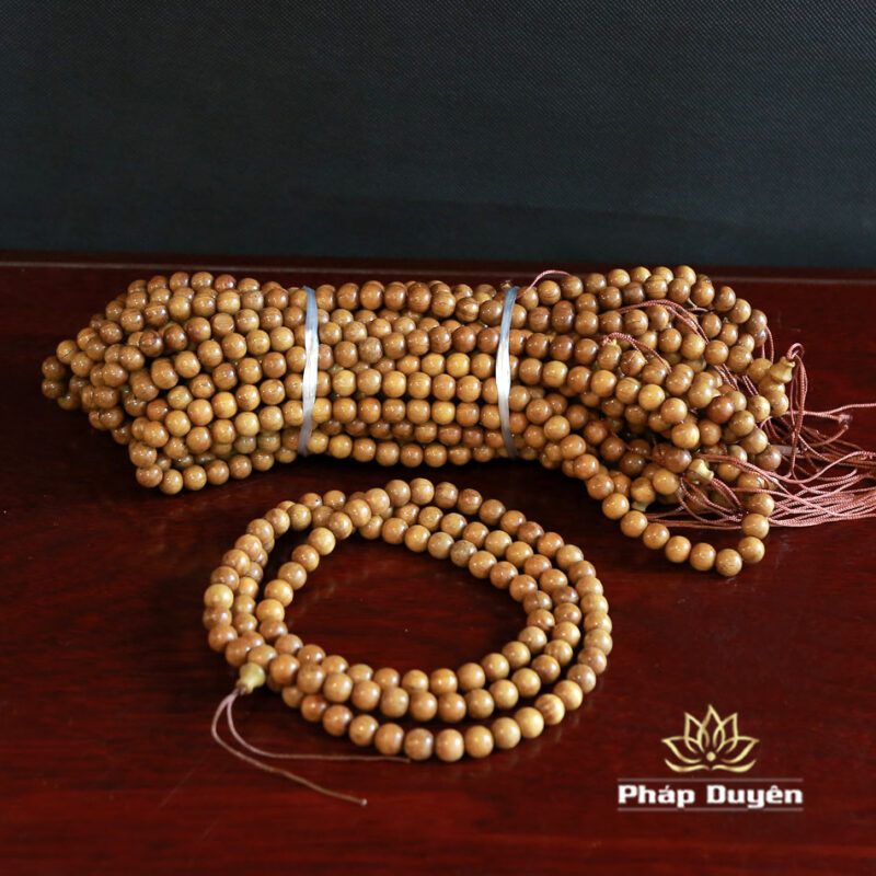 Chuỗi Vòng 108 Hạt Gỗ Thơm, Kích thước 8mm - Ảnh 3