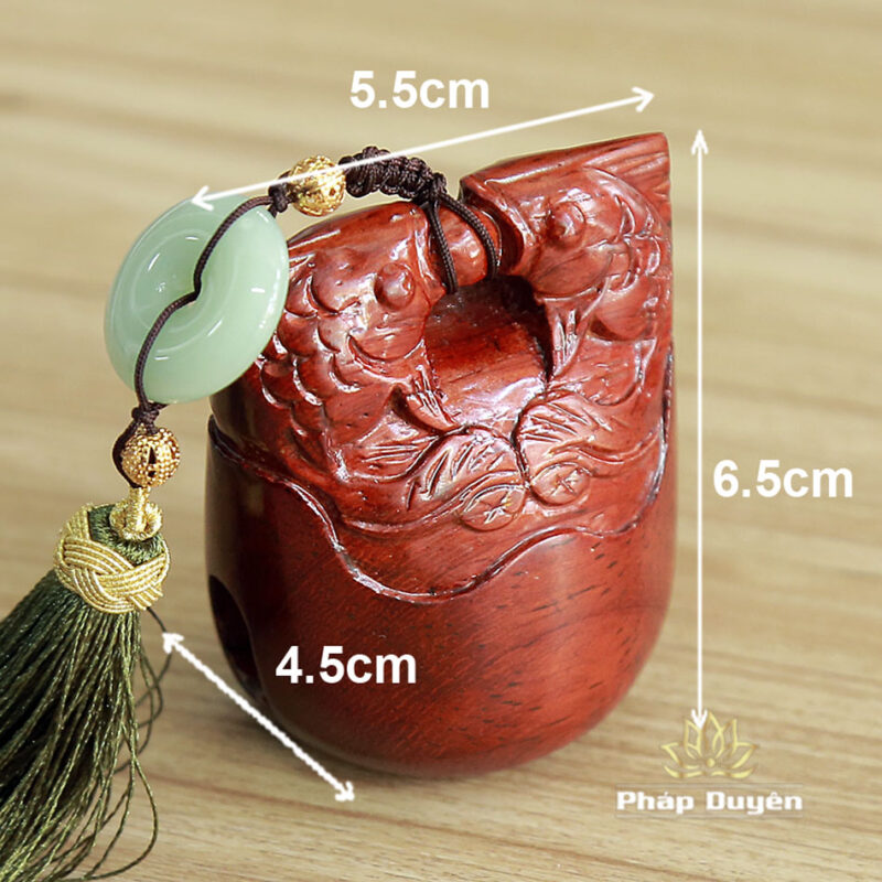 Mõ Gỗ Cầm Tay Cao Cấp 6.5cm - Ảnh 6