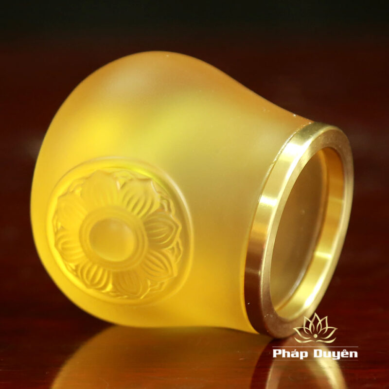 Bộ Đồ Thờ Lưu Ly Cao Cấp, Bọc Đồng - Ảnh 7