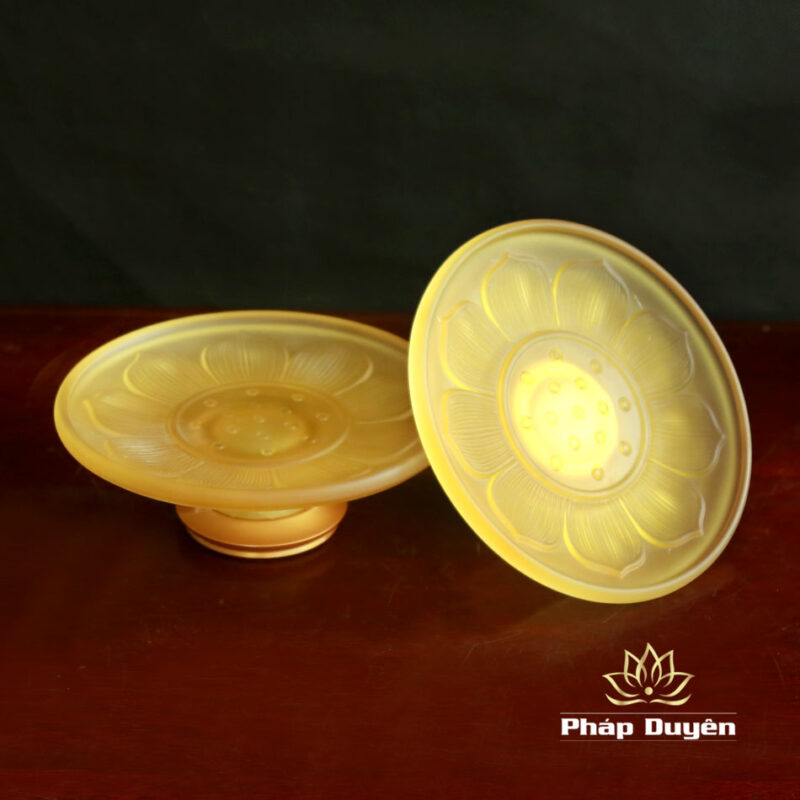 Bộ Đồ Thờ Lưu Ly Cao Cấp, Bọc Đồng - Ảnh 10