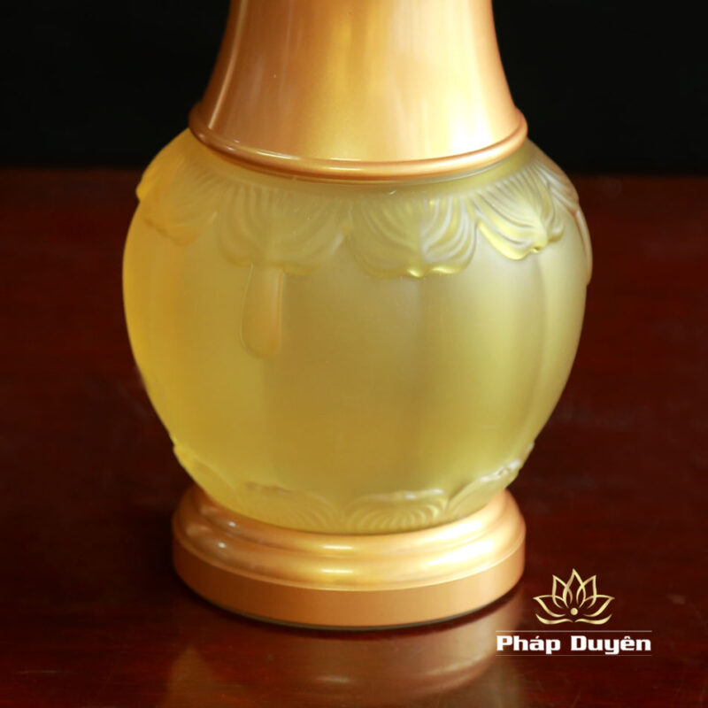 Bộ Đồ Thờ Lưu Ly Cao Cấp, Bọc Đồng - Ảnh 12