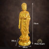 Tượng Phật A Di Đà Thân Vàng Tịnh Tông Cổ 70cm - Ảnh 6