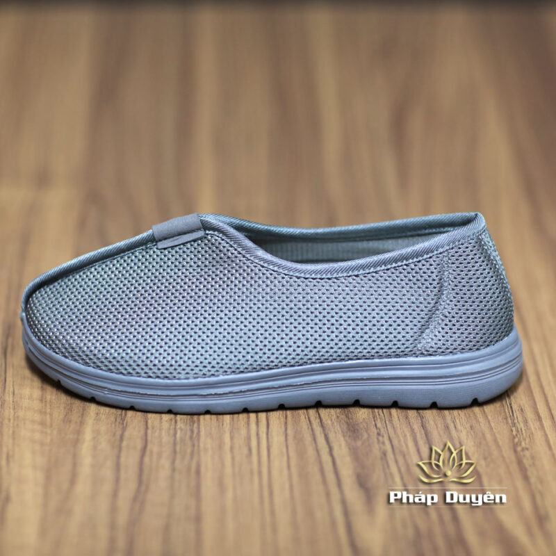 Giầy Quý Thầy Màu Ghi Thoáng Khí,  Nhiều Size - Ảnh 3