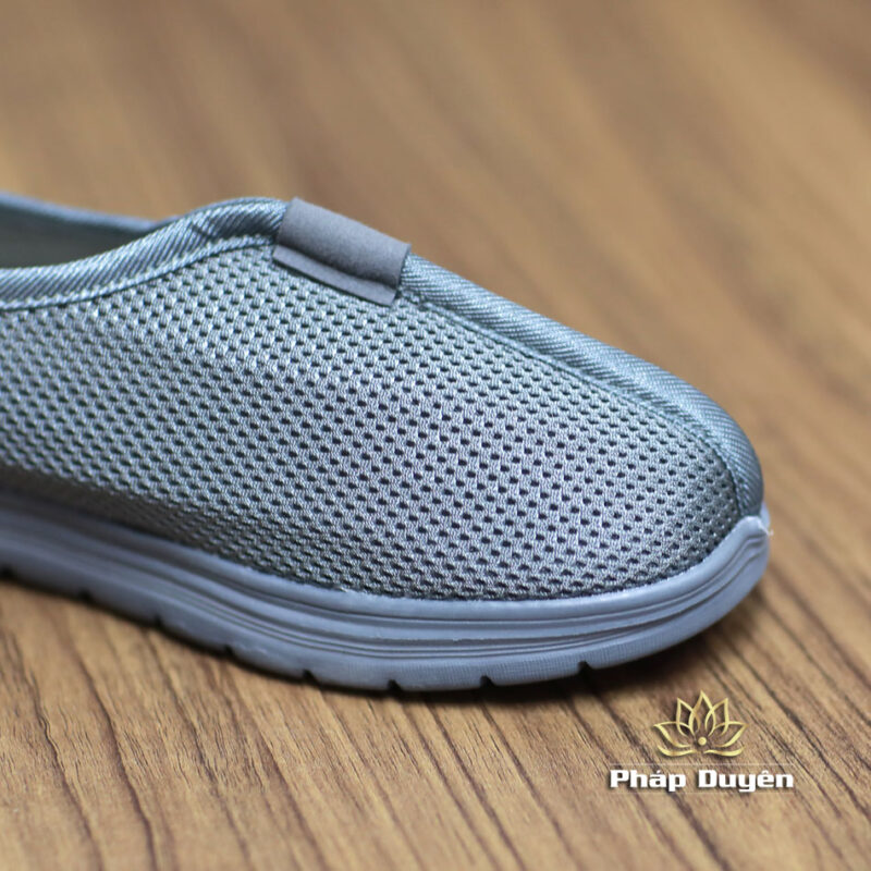 Giầy Quý Thầy Màu Ghi Thoáng Khí,  Nhiều Size - Ảnh 4