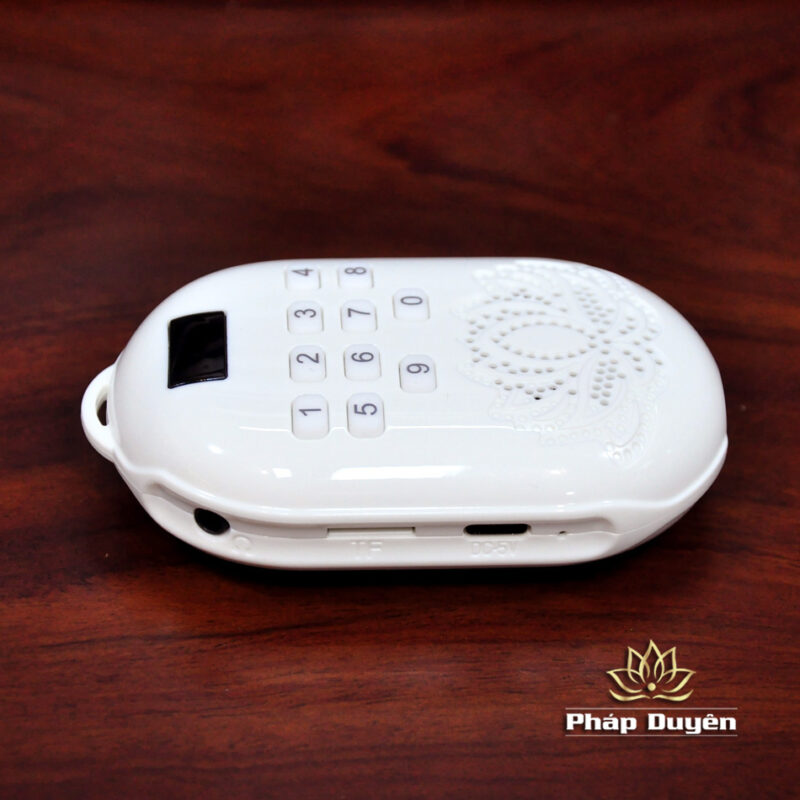 Máy Nghe Pháp Mp3 Hình Ovan, Có Màn Hình Led Và Nút Chọn Bài - Ảnh 5