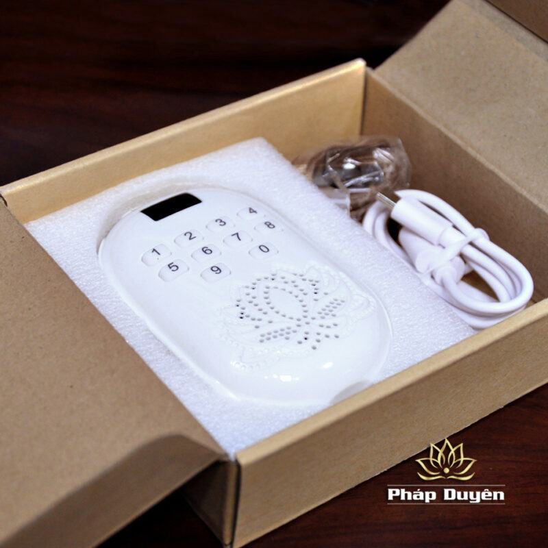Máy Nghe Pháp Mp3 Hình Ovan, Có Màn Hình Led Và Nút Chọn Bài - Ảnh 7