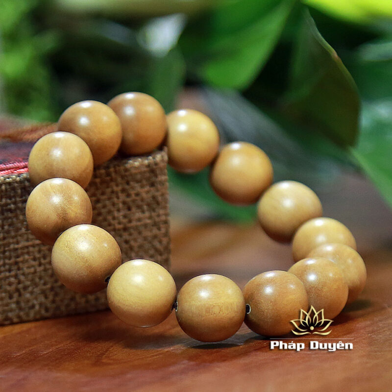Chuỗi Vòng Đeo Tay Bằng Gỗ Chiên Đàn Hương, Nhiều Kích Thước - Ảnh 2